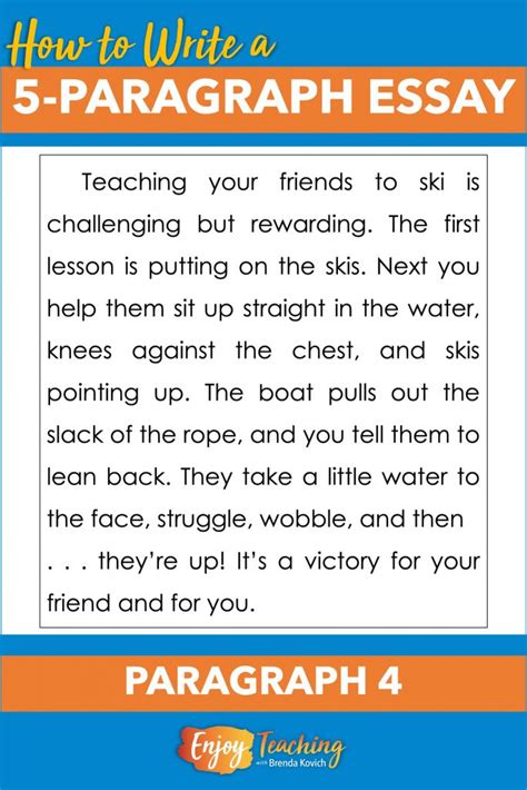 short paragraph examples for grade 4