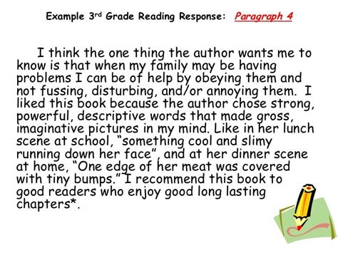 short paragraph for class 3