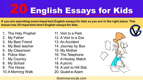 short paragraph topics for class 2