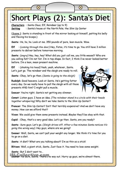 Short Play Scripts Printables