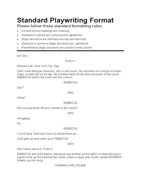 short play writing examples pdf