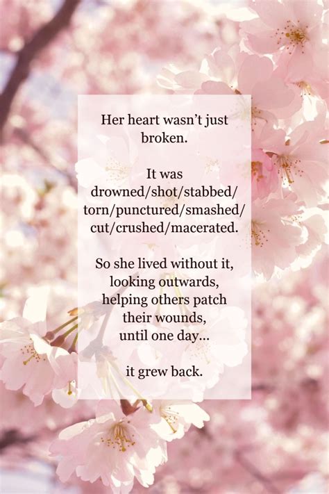 short poems about heartbreak