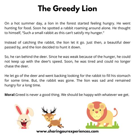 short story for toddlers in english with pictures