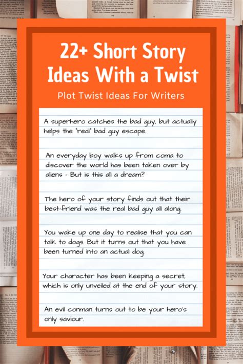 short story ideas plot