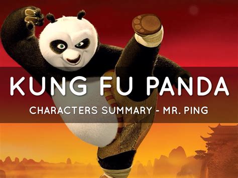 short summary of kung fu panda