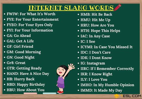 short text words like lol