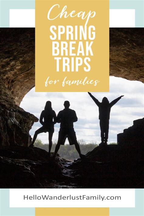 short trips for spring break