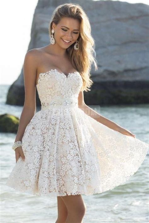 fashion simple short wedding dress 2016 boat neck long sleeves lace