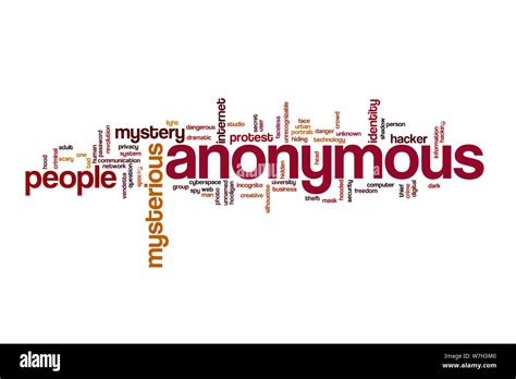 short words for anonymous