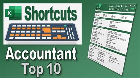 Shortcut For Accounting Format In Excel