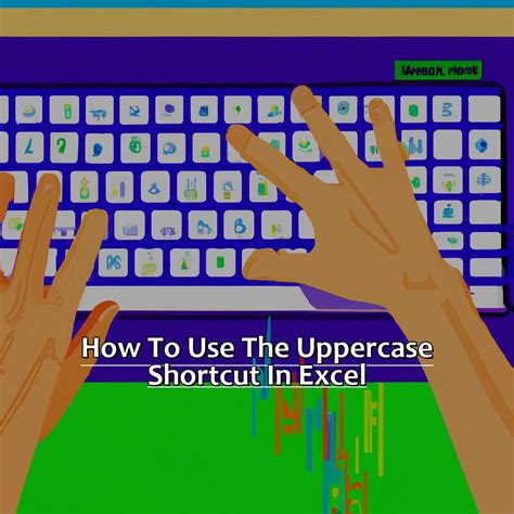 shortcut key for uppercase in excel mac