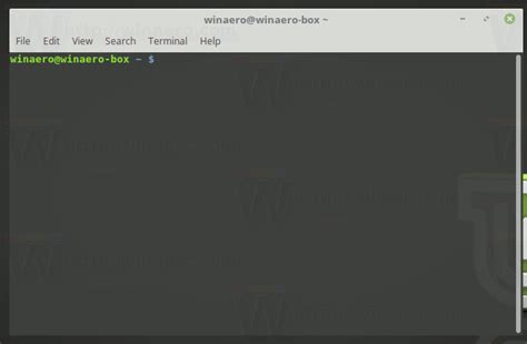 shortcut to open terminal in linux mint