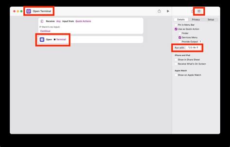 shortcut to open terminal in visual studio code mac