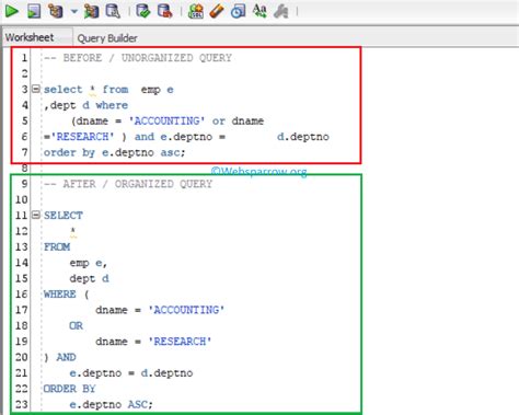 shortcut to run query in sql developer