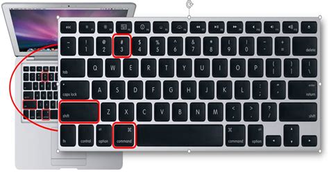 shortcut to take screenshot in macbook