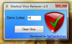 shortcut virus remover for pc free download
