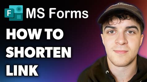 Shorten Link Microsoft Forms