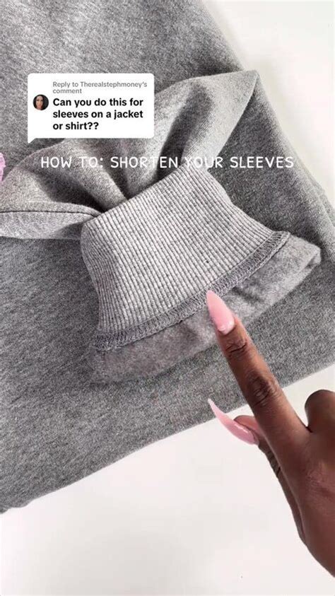 Shorten Sleeves Hack