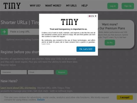 Shorten Url Tiny.cc