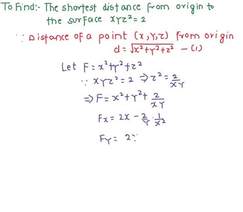 shortest distance between two points on a curved surface