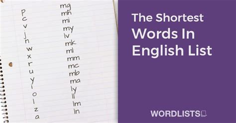 What is Shortest Word