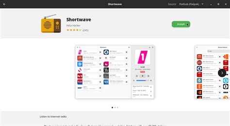 Shortwave Linux App