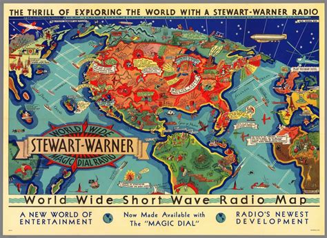 Shortwave Radio Map