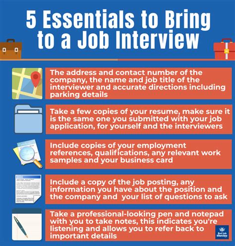 What to Bring to an Interview Career Cultivation