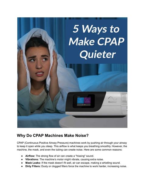 Should Cpap Machine Make Noise