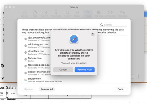 should i clear my safari cache
