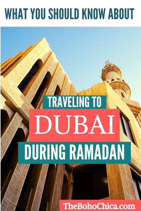 should i travel to dubai during ramadan