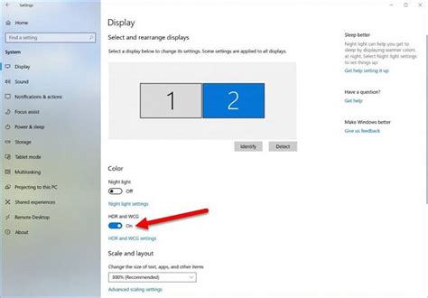 should i turn on hdr in windows 10