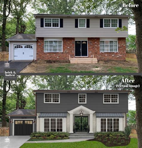 should painted brick and siding be the same color