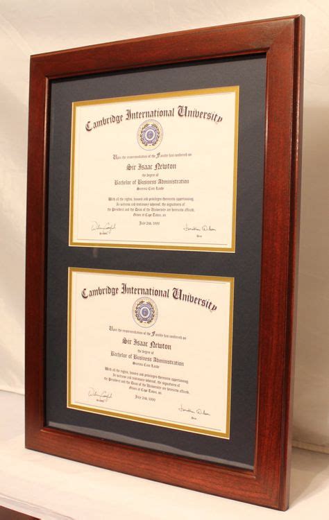 should you laminate certificate and put on frame