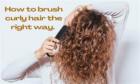 Stunning Should You Use A Brush On Curly Hair For Short Hair