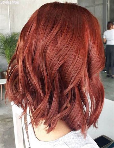 Midlength red hair! The girls guide to the good life!