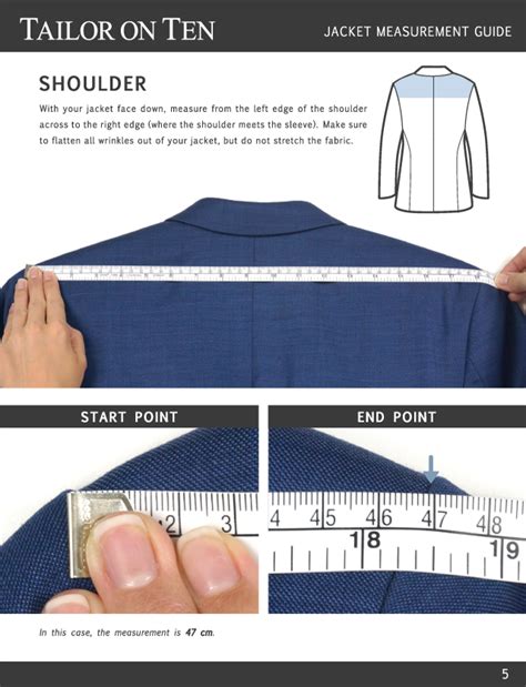 Shoulder Jacket Measurement