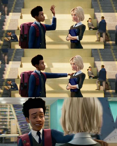 spiderman touch shoulder scene YouTube