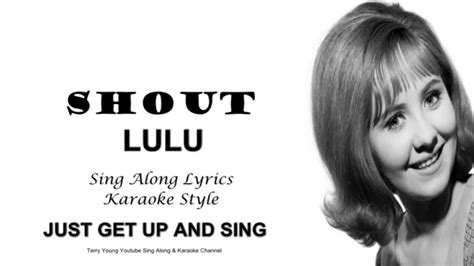 shout lulu lyrics