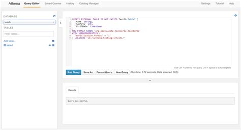 Show Create Table In Athena