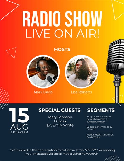 Show Flyer Template