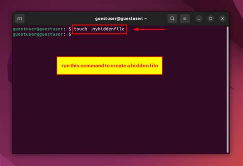 show hidden folder linux terminal