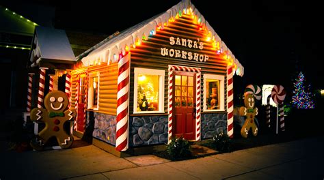 show me a picture of santa's workshop