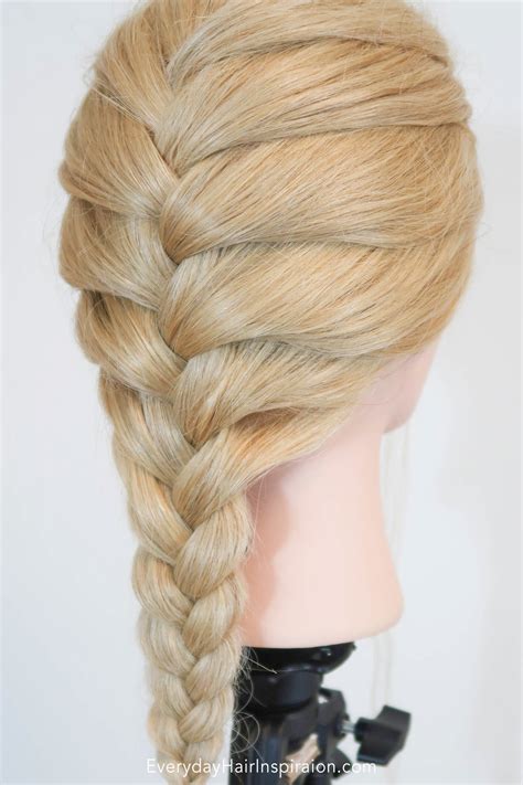 Unique Show Me How To French Braid Hair Trend This Years