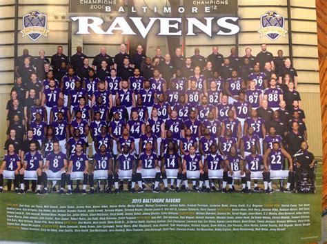 show me the baltimore ravens roster