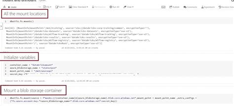 Show Mount Points In Databricks