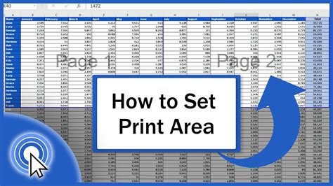 Show Print Area Lines In Excel