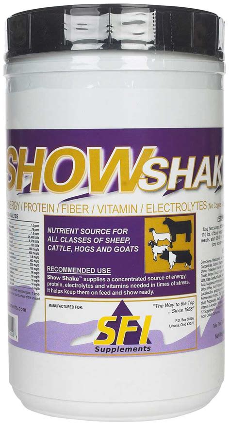 Show Sheep Supplements