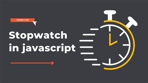 Show Stopwatch In Javascript