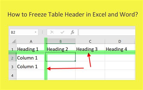 Show Table Header On Each Page Excel